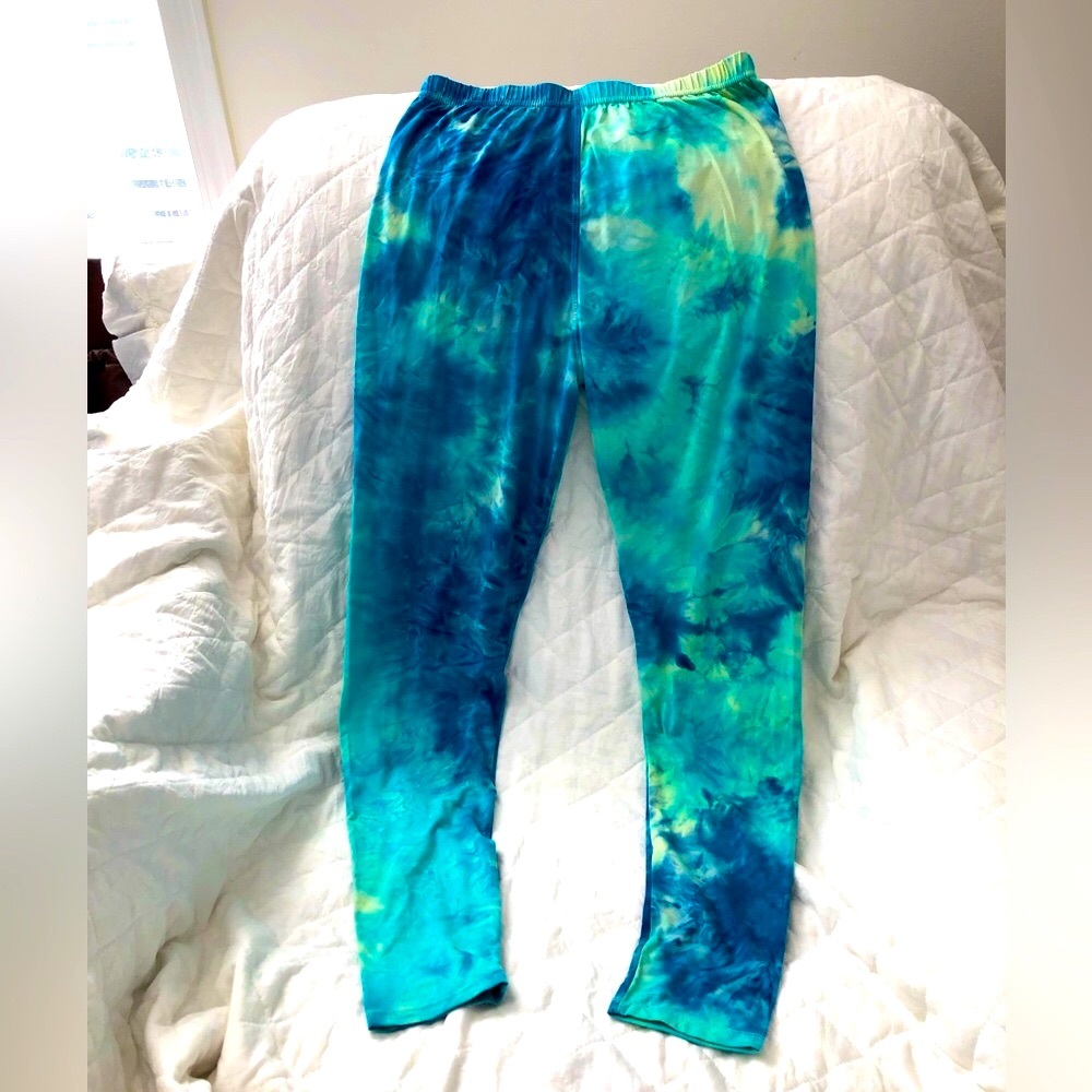 Leggings Depot leggings pastel tye dye size Large
